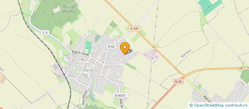 localisation de l'entreprise SCI V.E  MARUIL