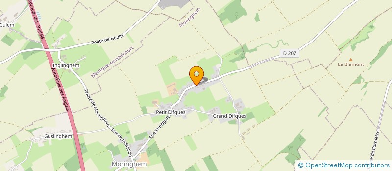 localisation de l'entreprise SCI V.E  MORINGHEM