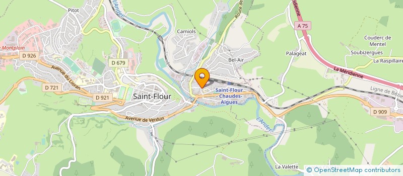 localisation de l'entreprise SCI V.E.C à SAINT-FLOUR