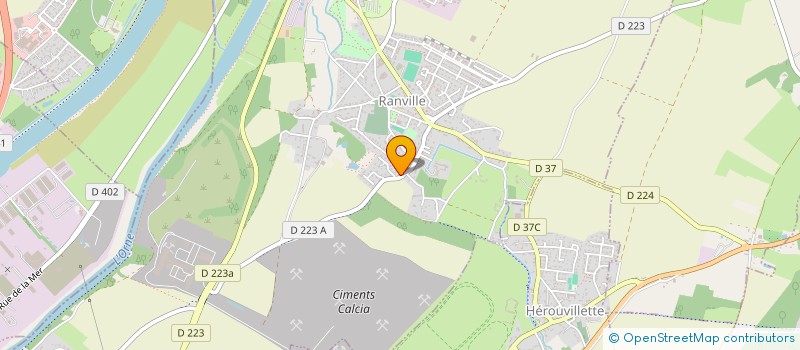 localisation de l'entreprise SCI V.E.L.J. à RANVILLE