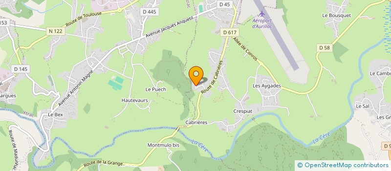 localisation de l'entreprise SCI V.F.D à ARPAJON-SUR-CERE