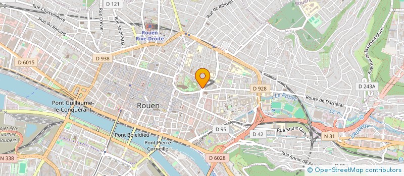 localisation de l'entreprise SCI V.F.P. DES FAULX  ROUEN