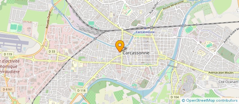 localisation de l'entreprise SCI V G P à CARCASSONNE