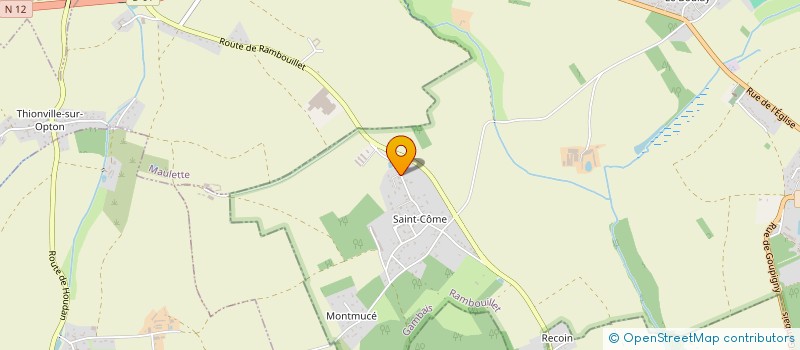 localisation de l'entreprise SCI V & H DEBRUILLE  GAMBAIS