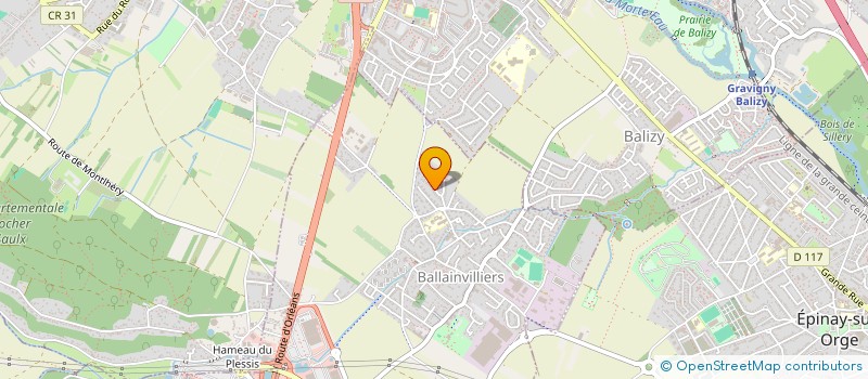 localisation de l'entreprise SCI V.I.S.O.L  CHAMPLAN