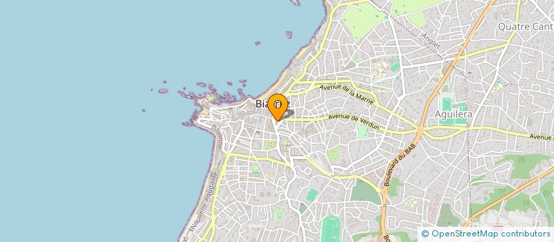 localisation de l'entreprise SCI V.J.M à BIARRITZ