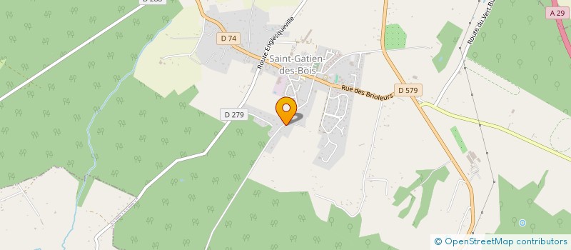 localisation de l'entreprise SCI V.L.C.  SAINT-GATIEN-DES-BOIS