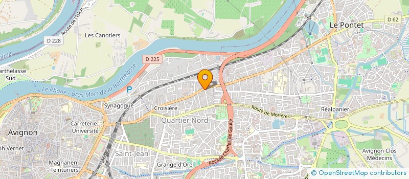 localisation de l'entreprise SCI V&M  CARPENTRAS