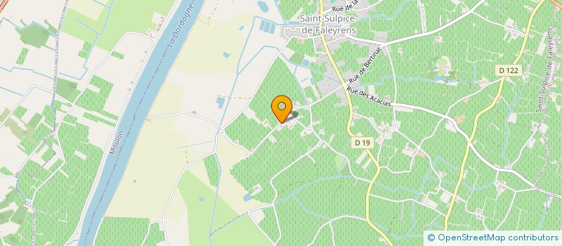 localisation de l'entreprise SCI V.M.R.  SAINT-SULPICE-DE-FALEYRENS