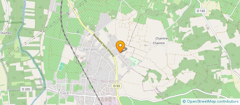 localisation de l'entreprise SCI V&P  VARRAINS