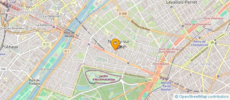 localisation de l'entreprise SCI V.P.S. à NEUILLY-SUR-SEINE