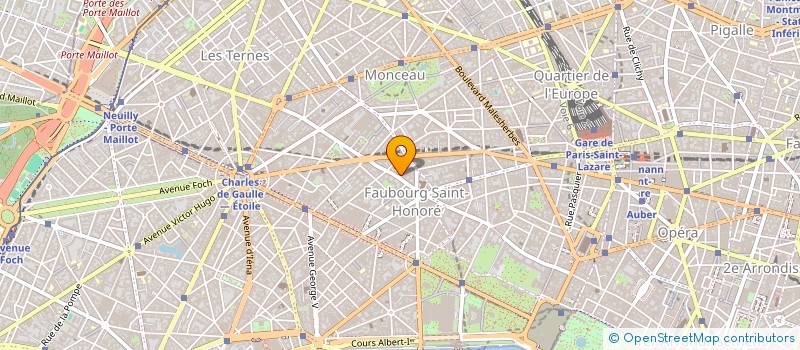 localisation de l'entreprise SCI V PARK  PARIS