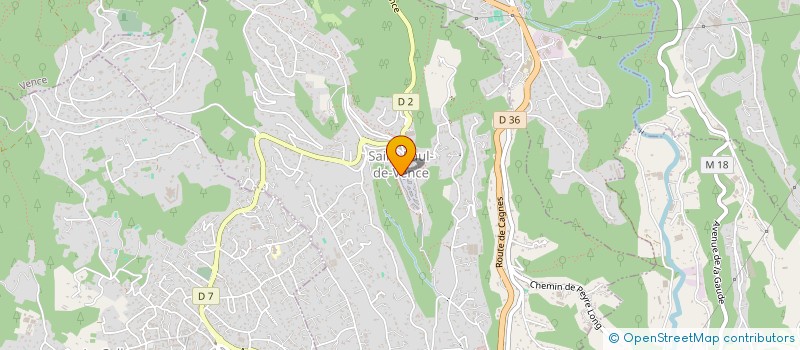 localisation de l'entreprise SCI V.S.P. à SAINT-PAUL-DE-VENCE