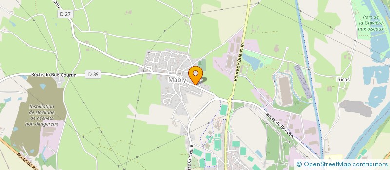 localisation de l'entreprise SCI V.T.A.E IMMOBILIER  MABLY