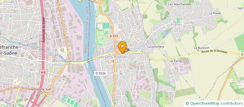 localisation de l'entreprise SCI V T C à JASSANS-RIOTTIER