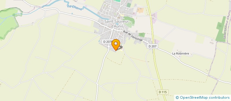 localisation de l'entreprise SCI V THORENS  AYTRE