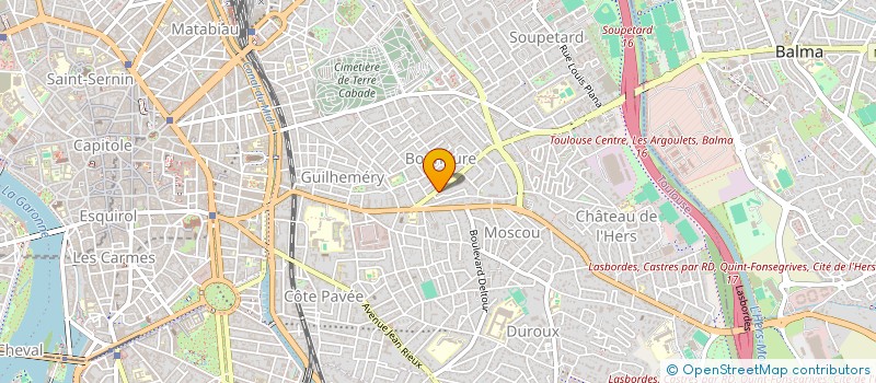 localisation de l'entreprise SCI V & V IMMO à TOULOUSE