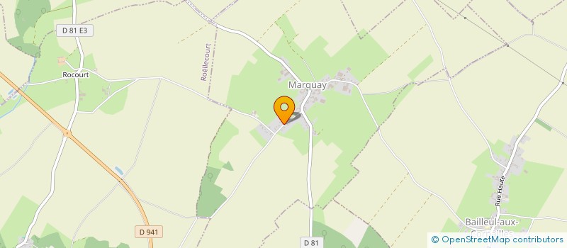 localisation de l'entreprise SCI V.V.L.  MARQUAY