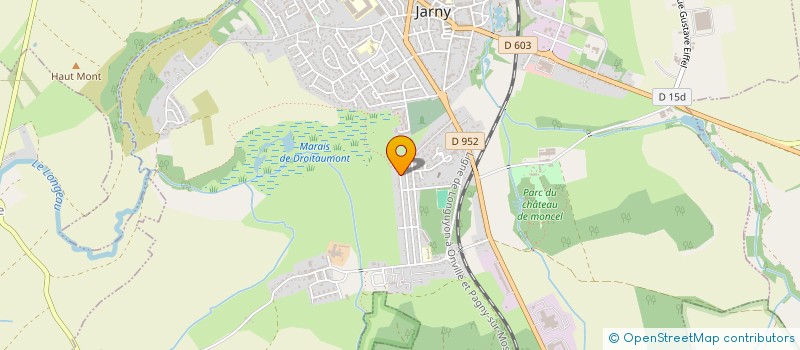 localisation de l'entreprise SCI V1  JARNY