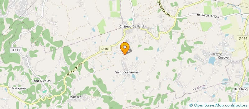 localisation de l'entreprise SCI V2L à LE MOULE