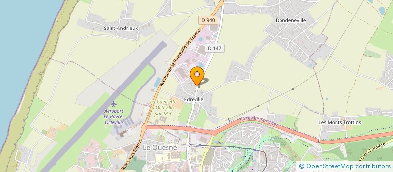 localisation de l'entreprise SCI V2M  OCTEVILLE-SUR-MER