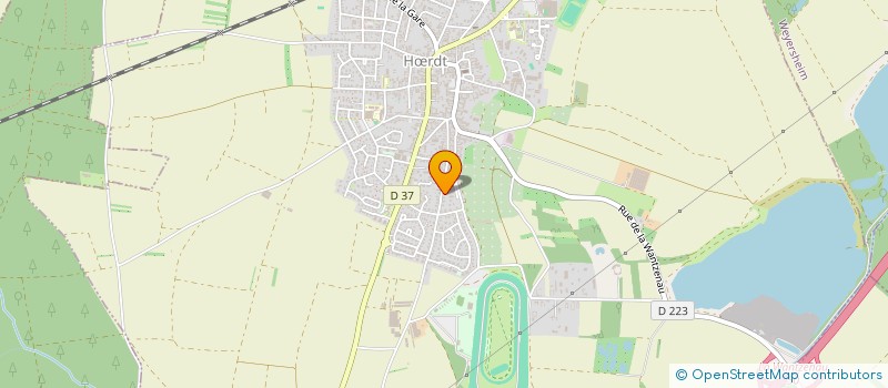 localisation de l'entreprise SCI V3C  HRDT