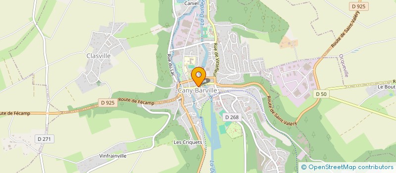 localisation de l'entreprise SCI VA INVEST  CANY-BARVILLE