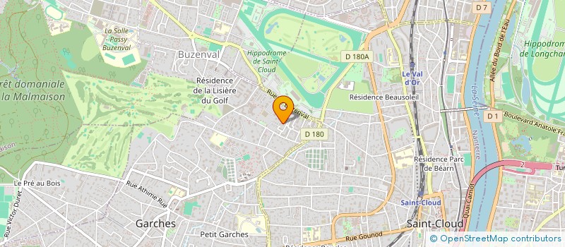 localisation de l'entreprise SCI VA RUEIL à GARCHES