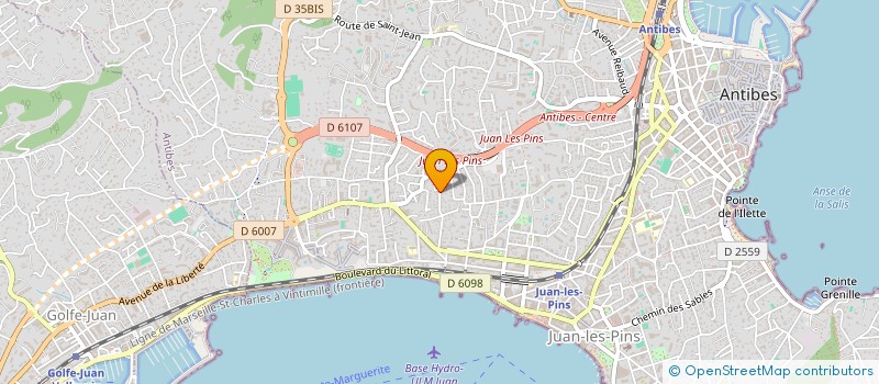 localisation de l'entreprise SCI VA.SO.LO à ANTIBES