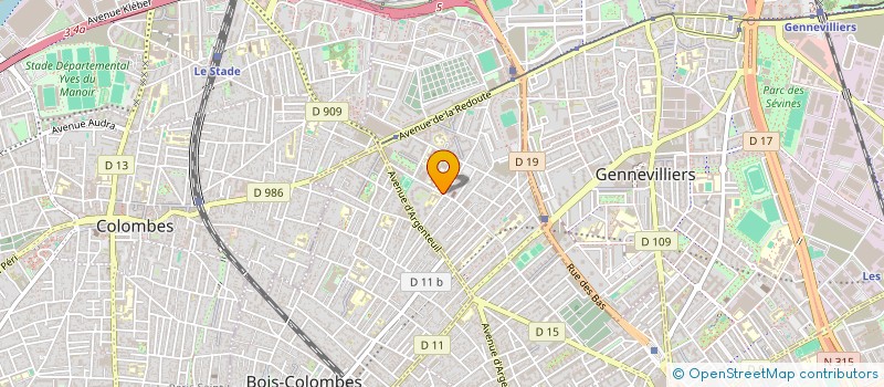 localisation de l'entreprise SCI VA VA à ASNIERES-SUR-SEINE