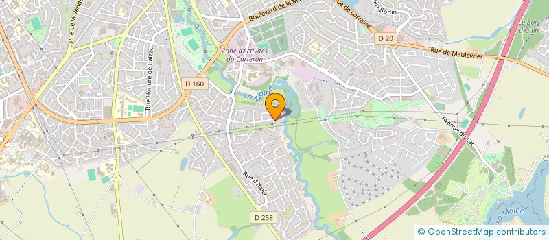 localisation de l'entreprise SCI VAAD à CHOLET