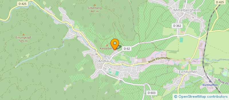 localisation de l'entreprise SCI VAAG  ANDLAU