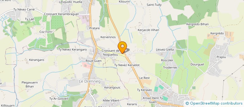 localisation de l'entreprise SCI VAB  PLEUVEN