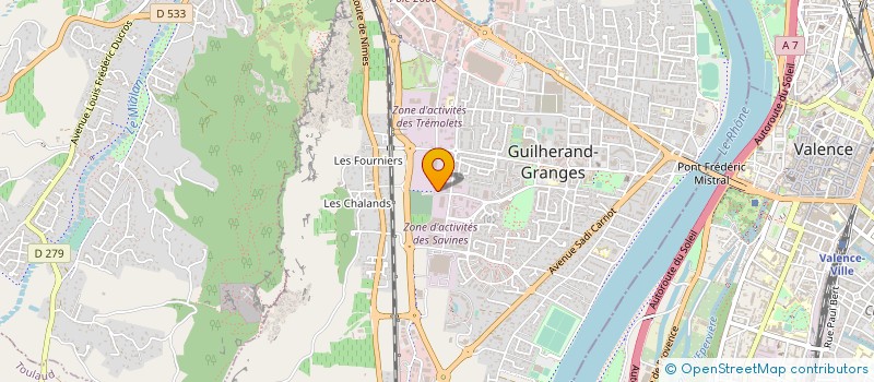 localisation de l'entreprise SCI VABRES IMMOBILIER à GUILHERAND-GRANGES