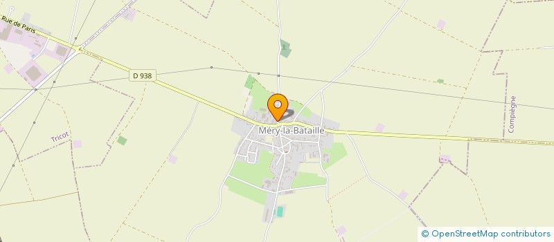 localisation de l'entreprise SCI VAC  MERY-LA-BATAILLE