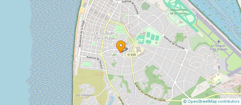 localisation de l'entreprise SCI VAC SM à LE TOUQUET-PARIS-PLAGE