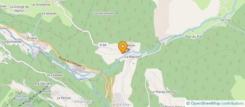 localisation de l'entreprise SCI VACCARI LAURENT  SAINTE-FOY-TARENTAISE