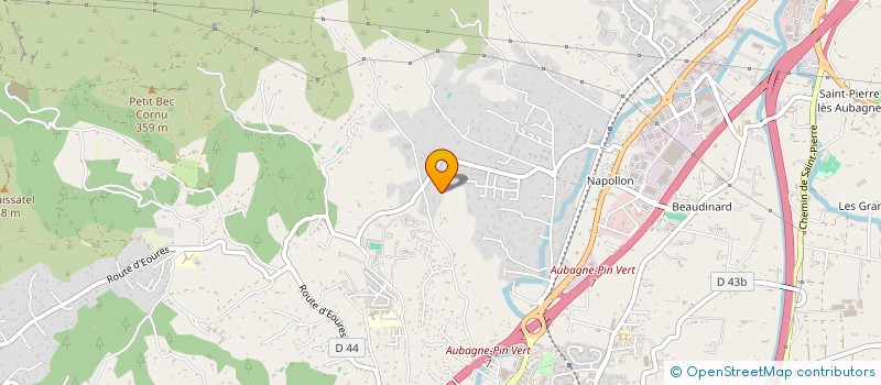 localisation de l'entreprise SCI VACCARO à AUBAGNE