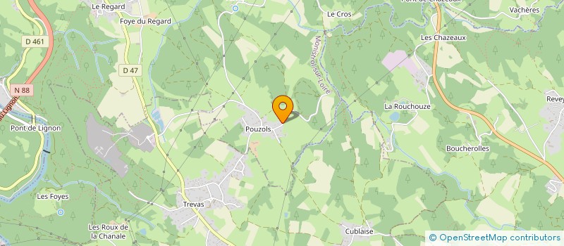 localisation de l'entreprise SCI VACHER  MONISTROL-SUR-LOIRE