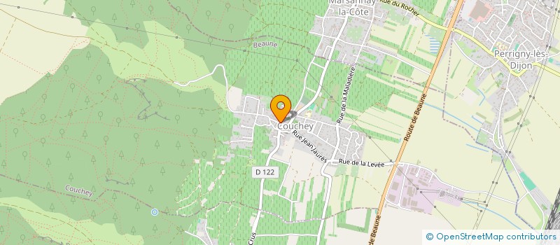 localisation de l'entreprise SCI VACHEROT  COUCHEY