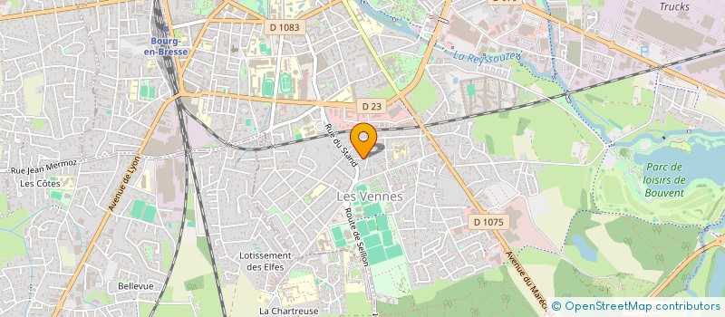localisation de l'entreprise SCI VACQUIER à BOURG-EN-BRESSE