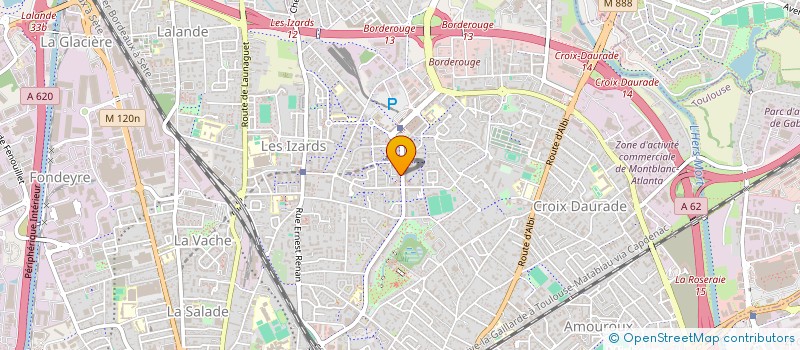 localisation de l'entreprise SCI VADAROU à TOULOUSE
