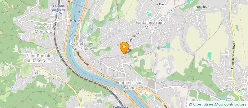 localisation de l'entreprise SCI VADE FONTAINES  FONTAINES-SAINT-MARTIN