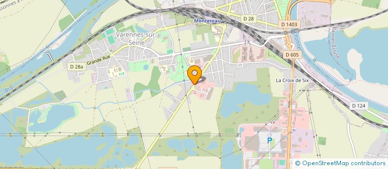 localisation de l'entreprise SCI VADEC  VARENNES-SUR-SEINE