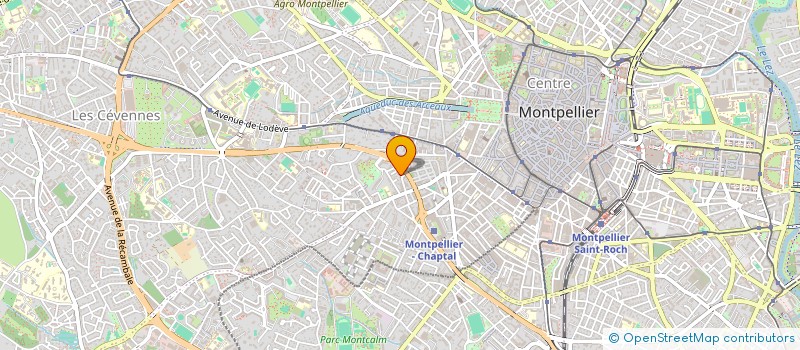 localisation de l'entreprise SCI VADEL à MONTPELLIER