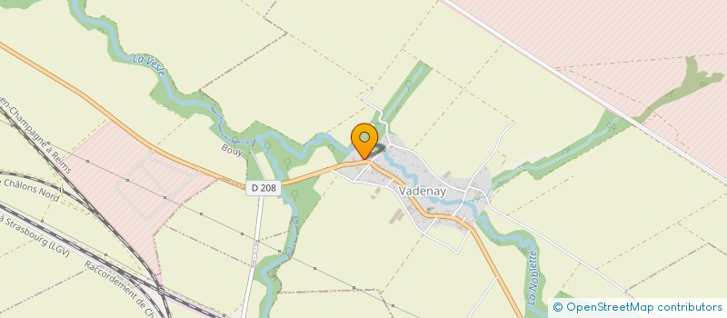 localisation de l'entreprise SCI VADEMOUR  VADENAY