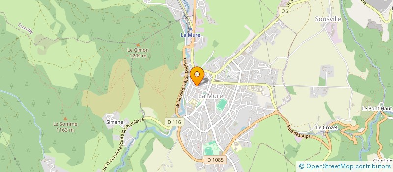 localisation de l'entreprise SCI VADESOI  LA MURE