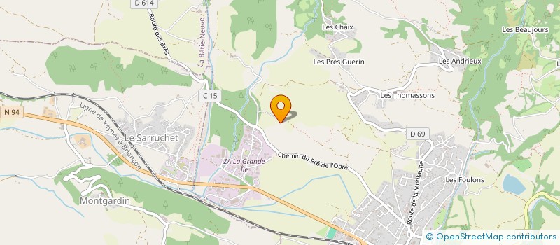 localisation de l'entreprise SCI VADROUILLEUR à CHORGES