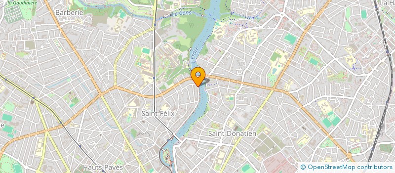 localisation de l'entreprise SCI VADU 0 à NANTES