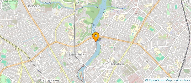 localisation de l'entreprise SCI VADU 3 à NANTES
